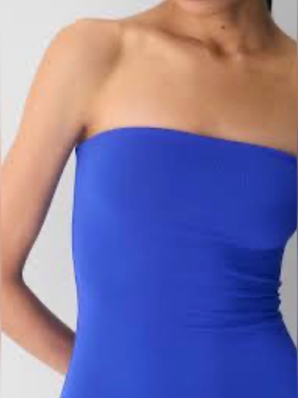 Babaton Blue Tube Top
